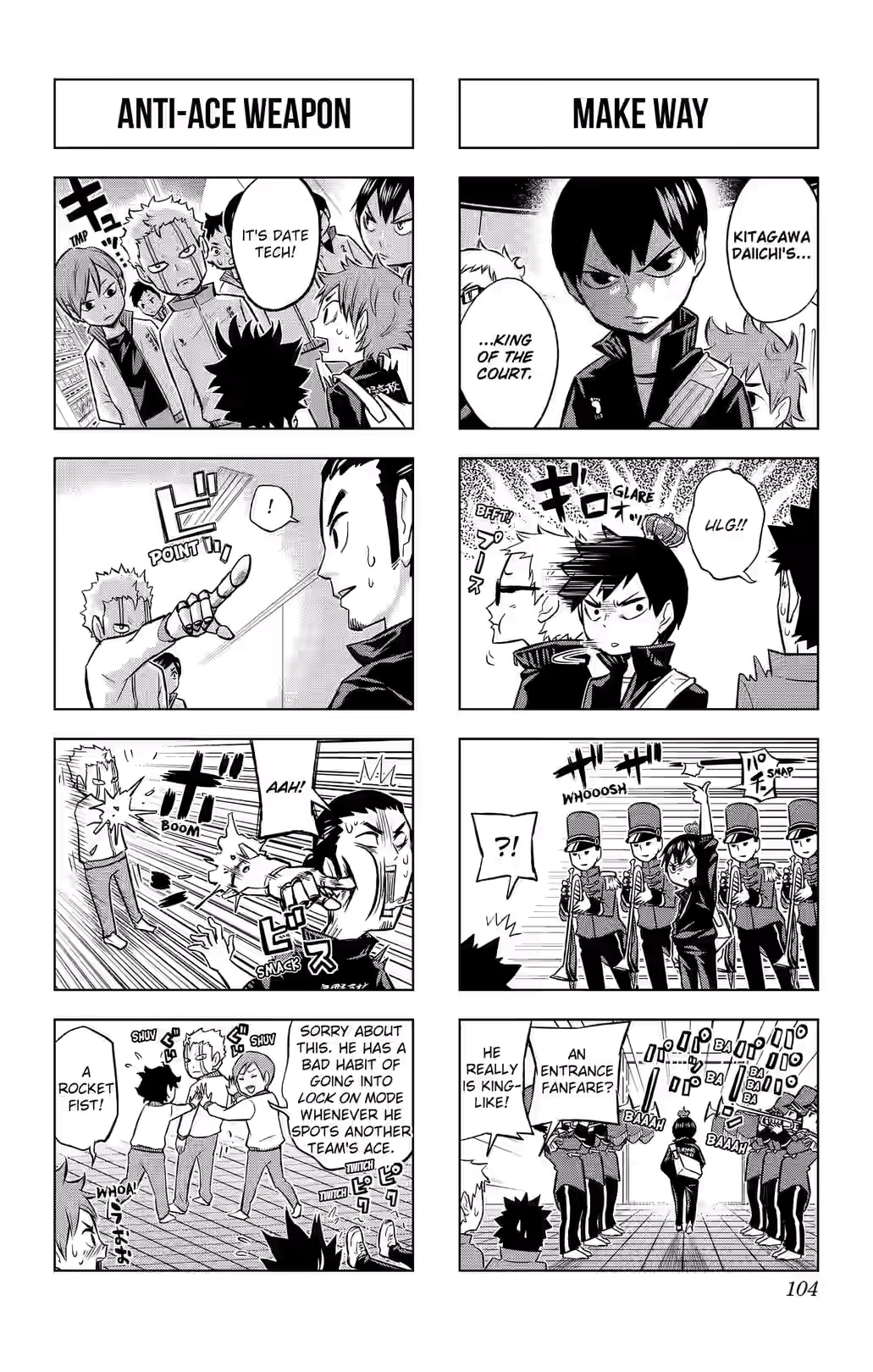 Let's! Haikyuu!? Chapter 24 page 3 - 