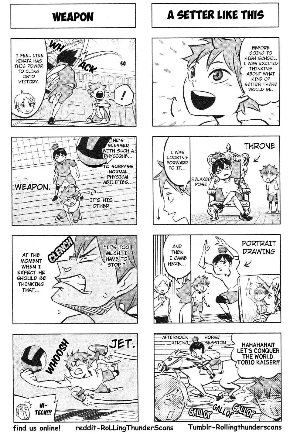 Let's! Haikyuu!? Chapter 4 page 2 - 