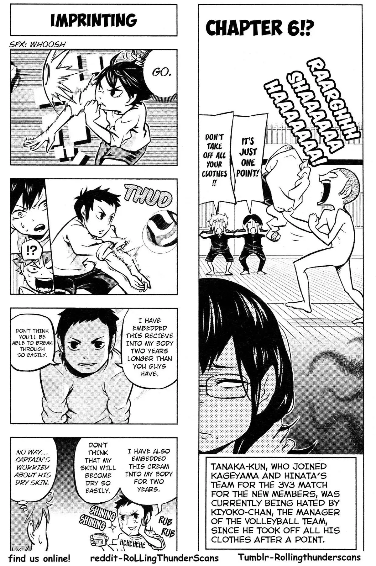 Let's! Haikyuu!? Chapter 6 page 1 - 