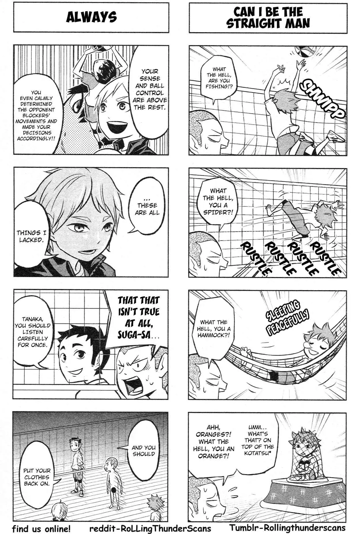 Let's! Haikyuu!? Chapter 6 page 4 - 