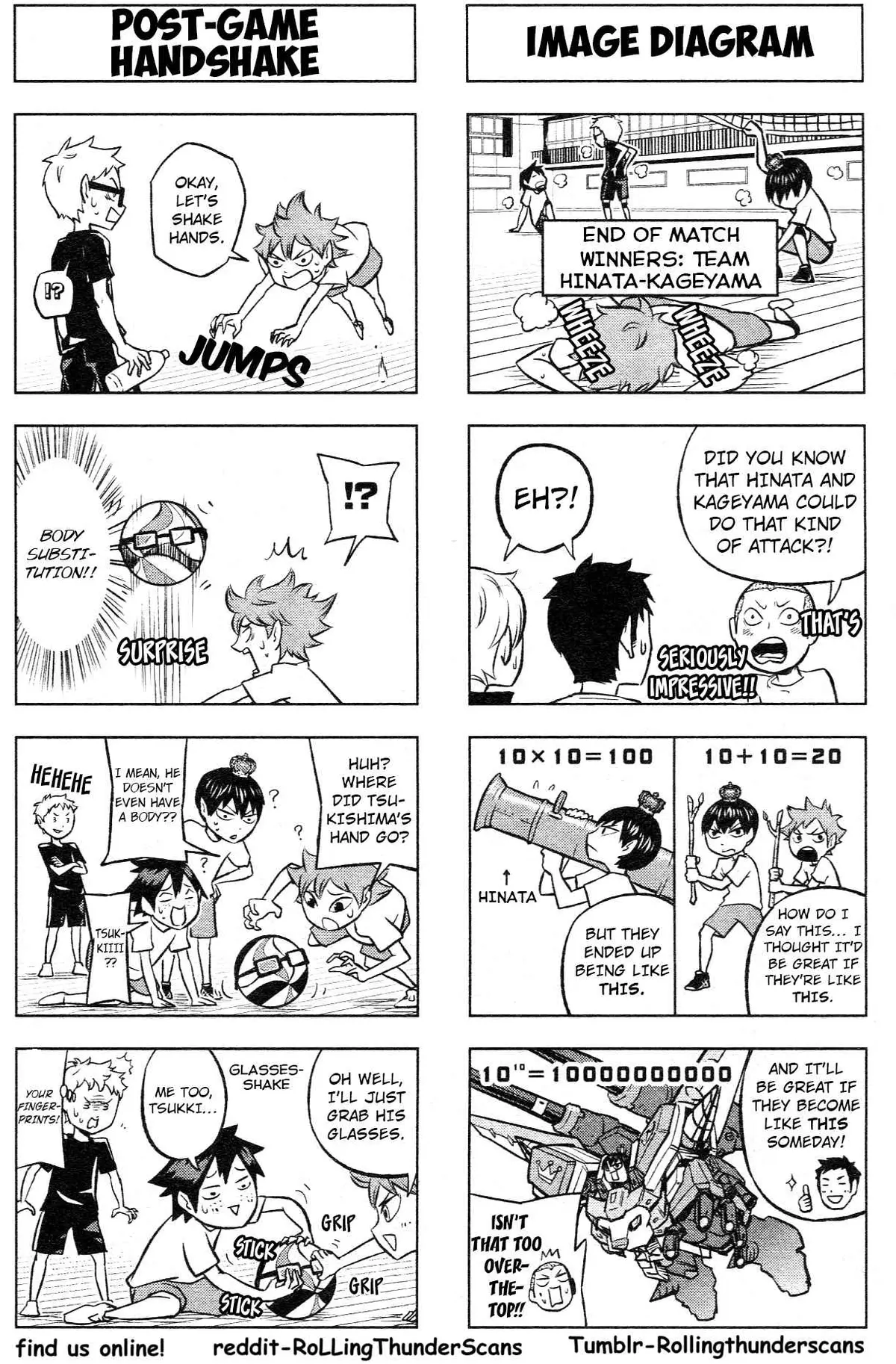 Let's! Haikyuu!? Chapter 7 page 3 - 