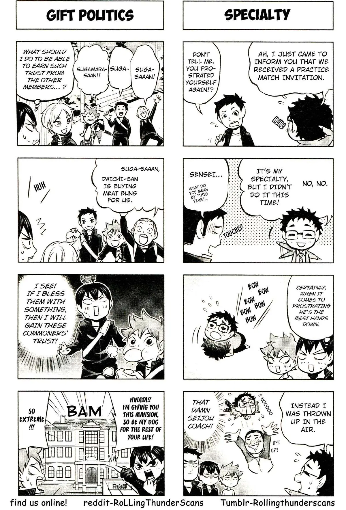 Let's! Haikyuu!? Chapter 8 page 2 - 