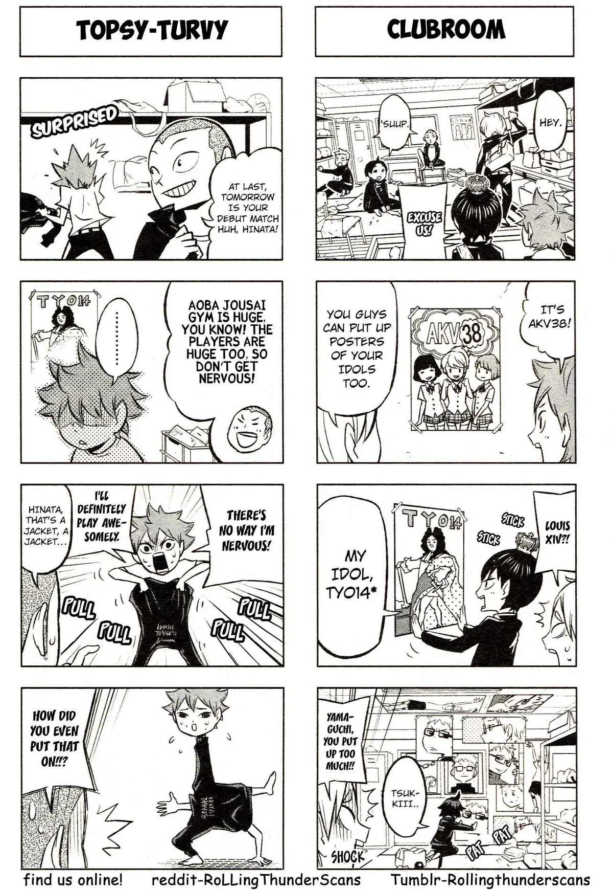 Let's! Haikyuu!? Chapter 8 page 3 - 