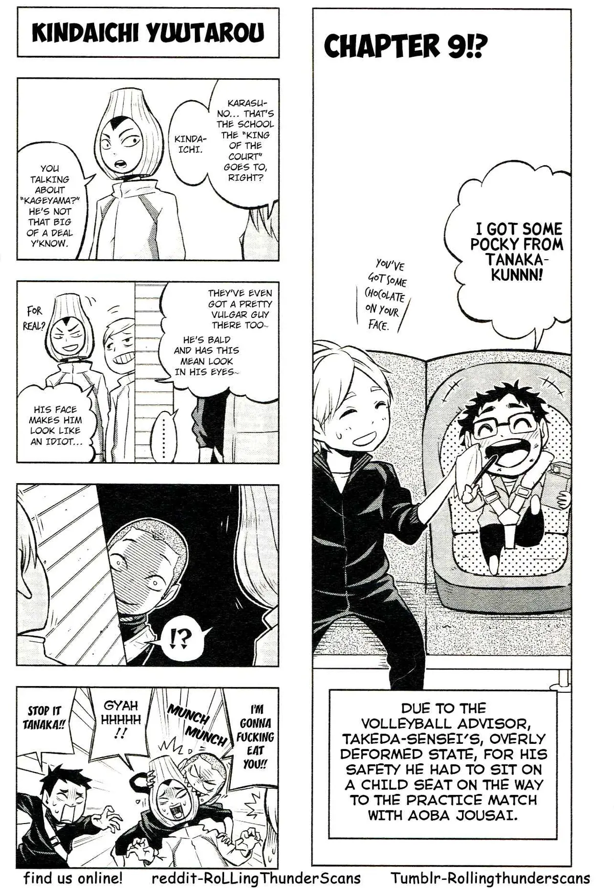 Let's! Haikyuu!? Chapter 9 page 1 - 