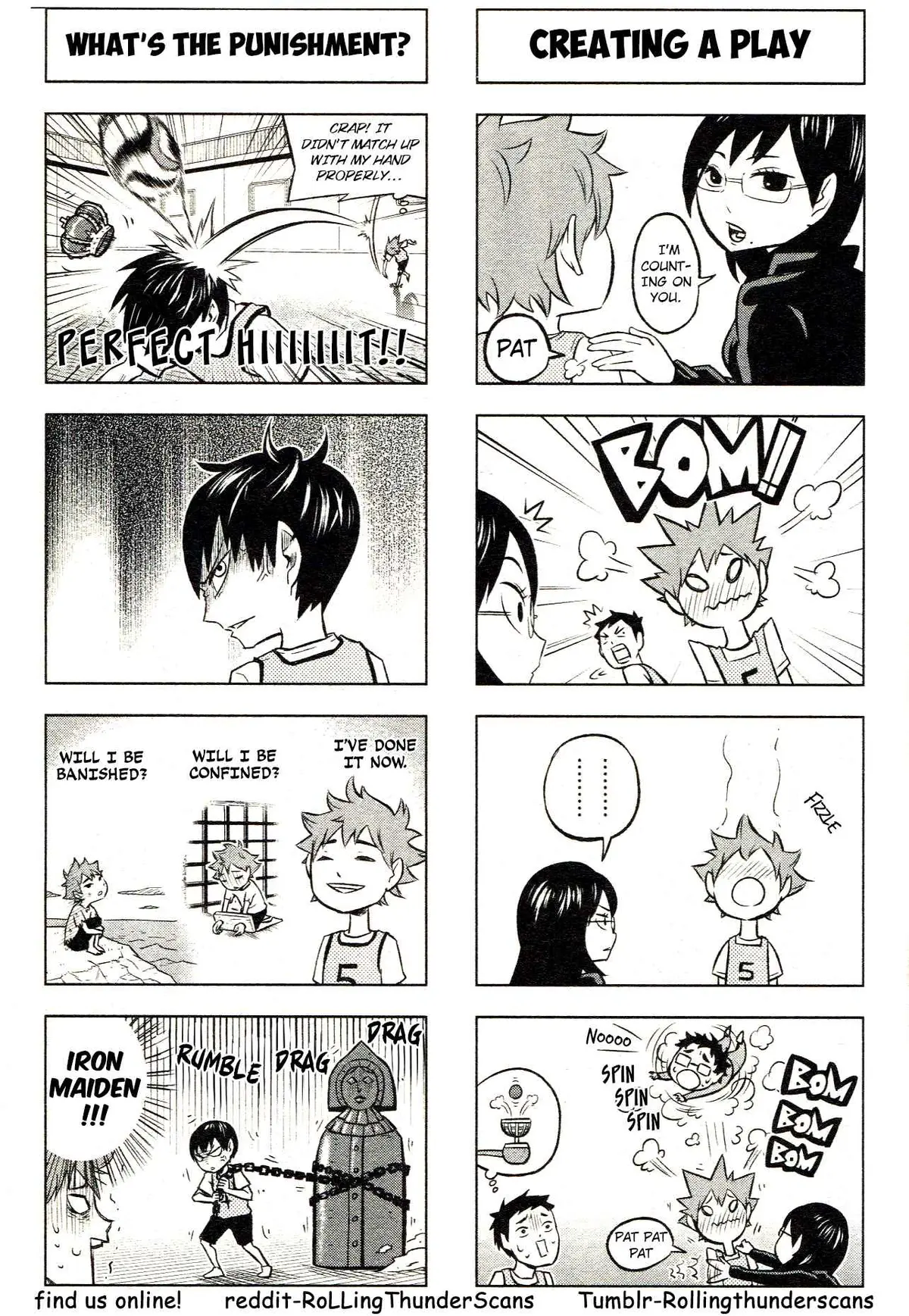 Let's! Haikyuu!? Chapter 9 page 4 - 