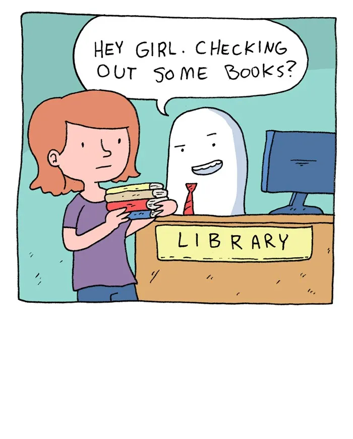 Library Ghost Chapter 2 page 2 - 