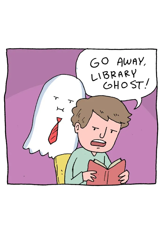 Library Ghost Chapter 3 page 3 - 