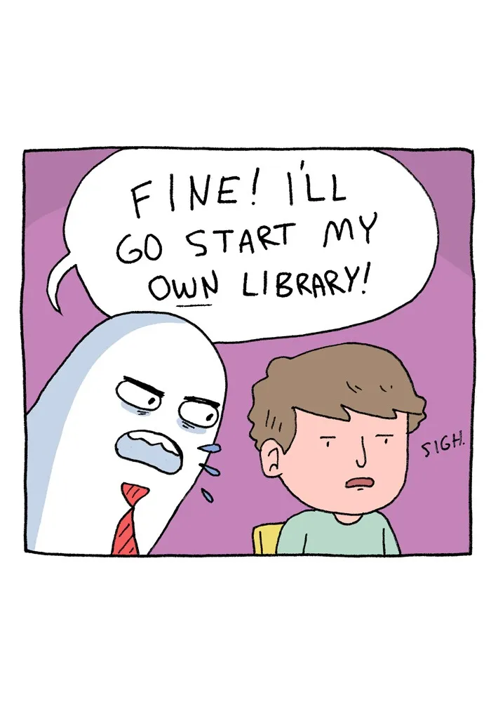 Library Ghost Chapter 3 page 4 - 