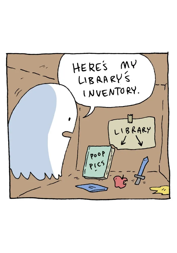 Library Ghost Chapter 3 page 6 - 