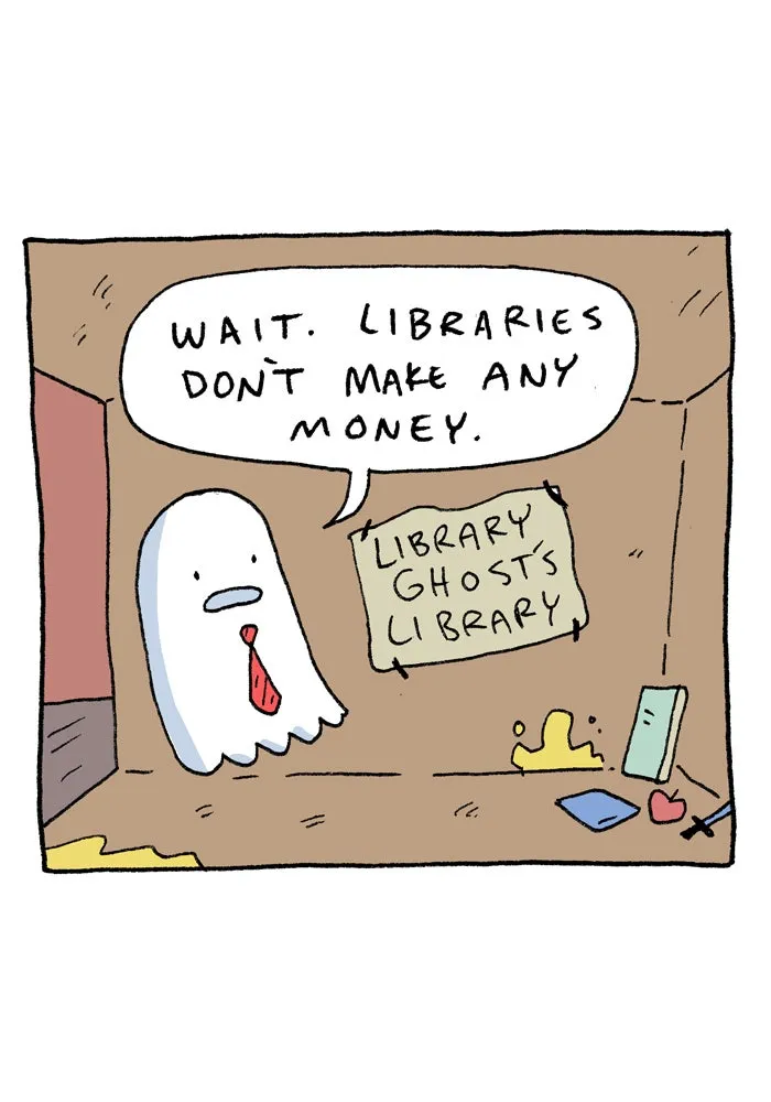 Library Ghost Chapter 3 page 8 - 