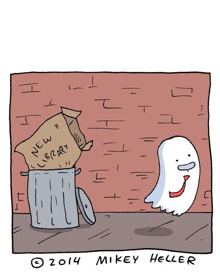 Library Ghost Chapter 3 page 9 - 