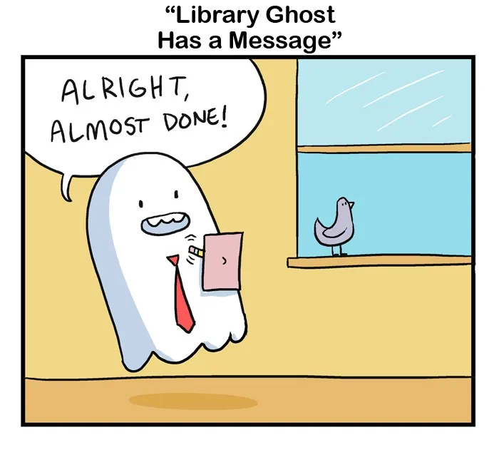 Library Ghost Chapter 72 page 1 - 