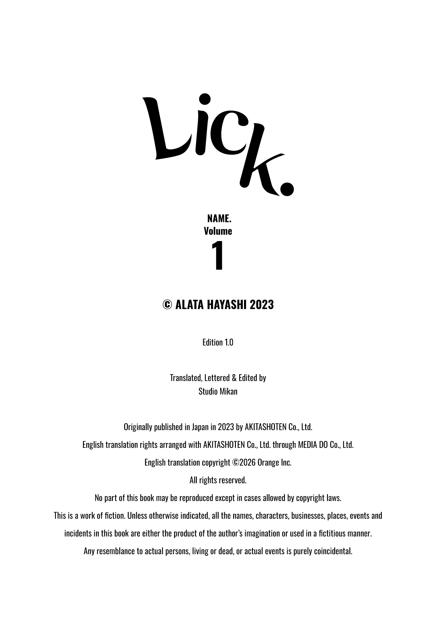 Lick. Chapter 0 page 195 - 