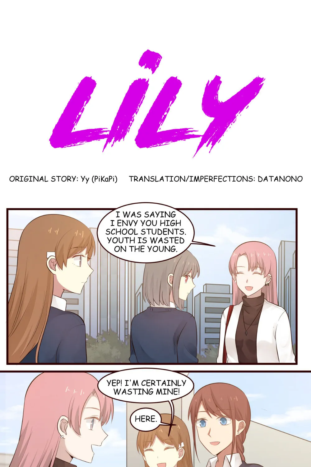 LiLy Chapter 458 page 1 - 
