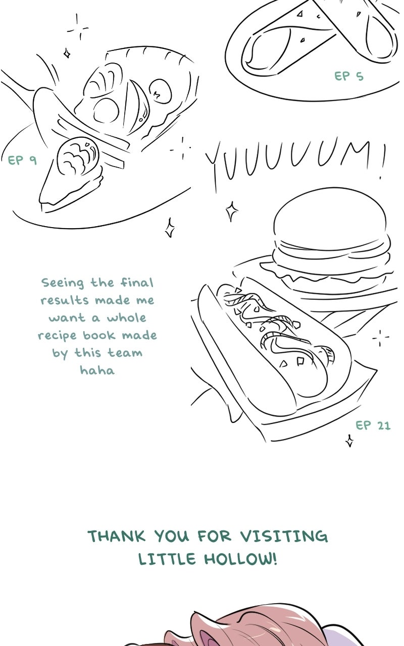 Little Hollow Café Series Afterword page 11 - 