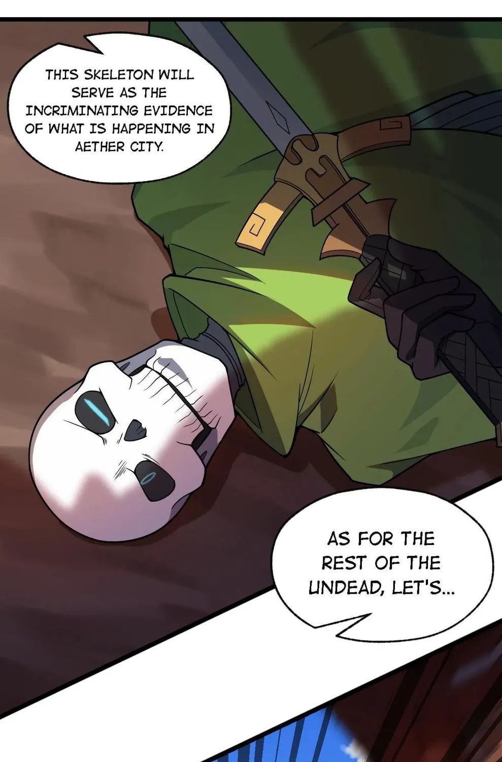 Little Skeleton (Colored) Chapter 96 page 49 - 