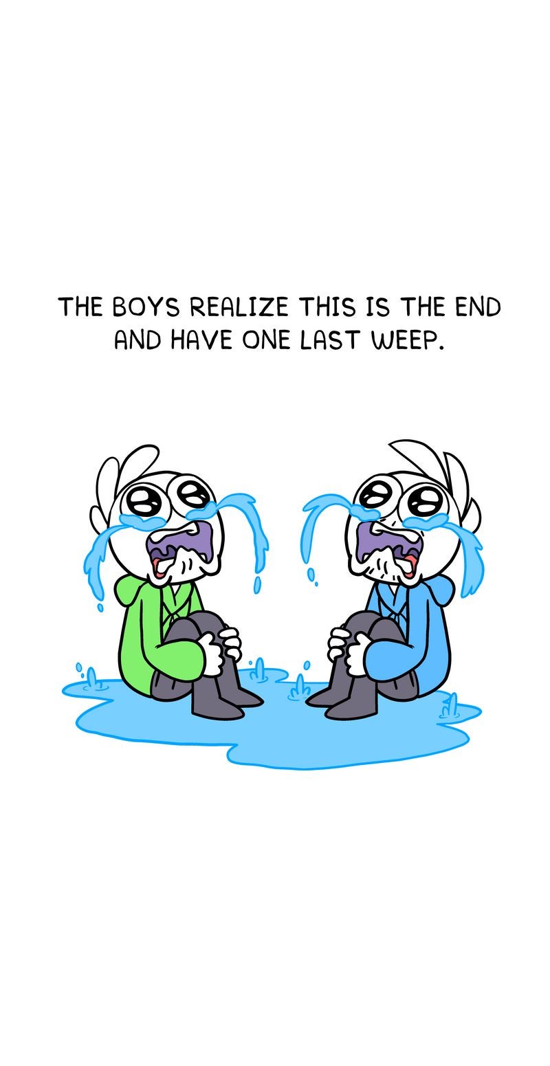 Live with Yourself! Ep. 542 - The Boys End Their WEBTOON page 11 - 