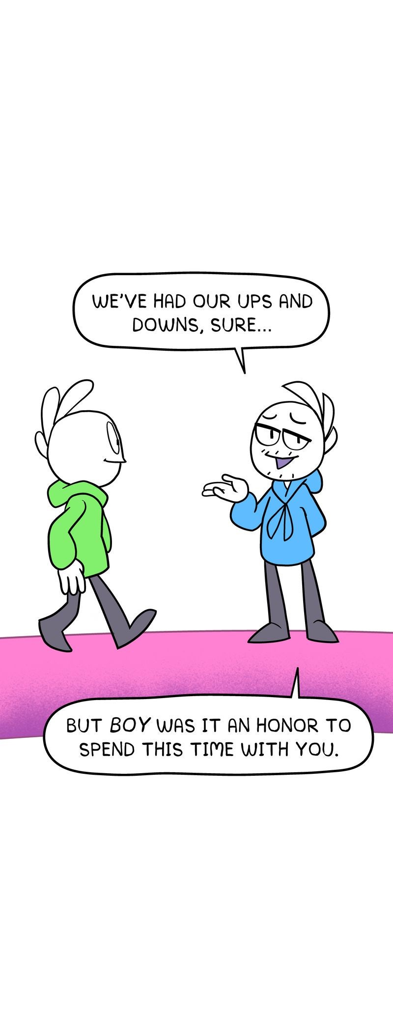 Live with Yourself! Ep. 542 - The Boys End Their WEBTOON page 16 - 