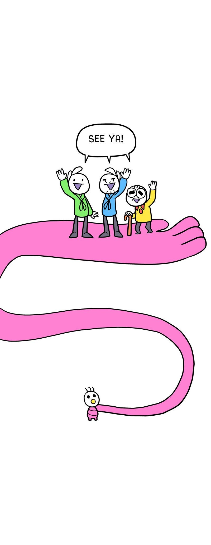 Live with Yourself! Ep. 542 - The Boys End Their WEBTOON page 18 - 