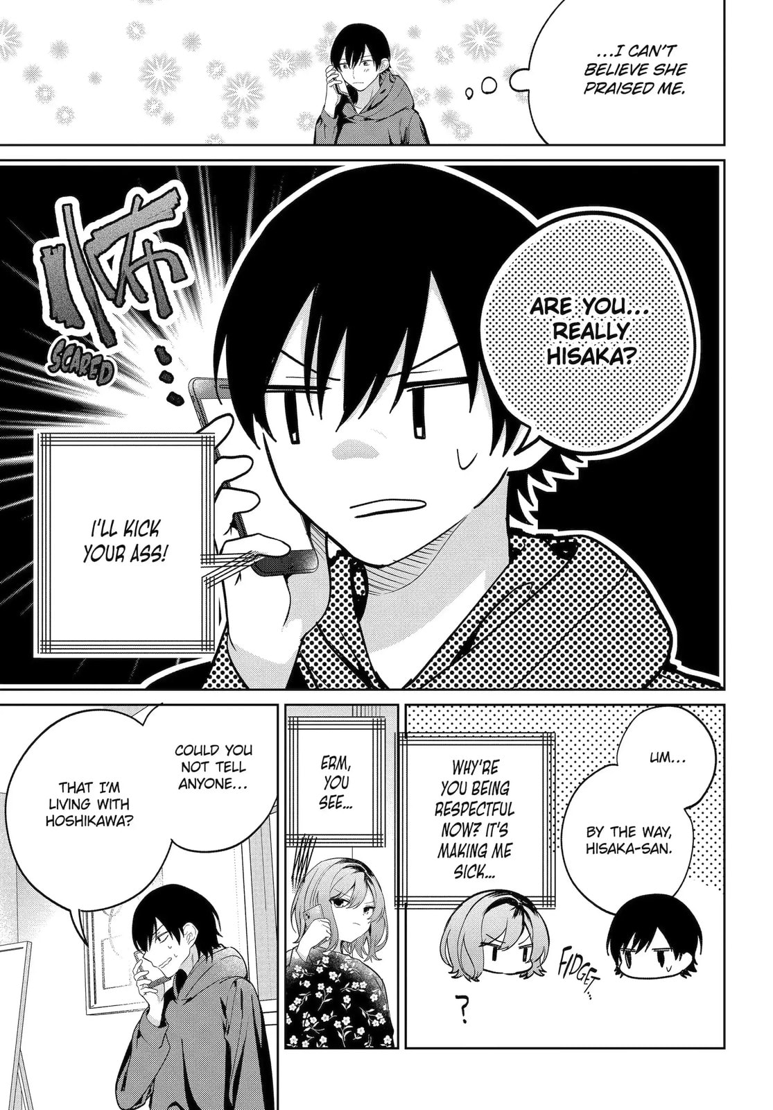 Lockdown Life with the Class Beauty Chapter 12.1 page 13 - 