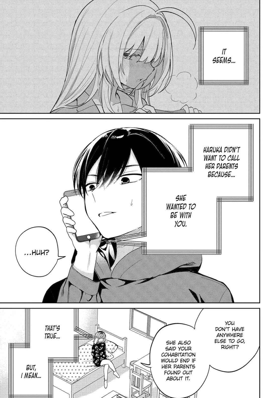 Lockdown Life with the Class Beauty Chapter 12.1 page 9 - 