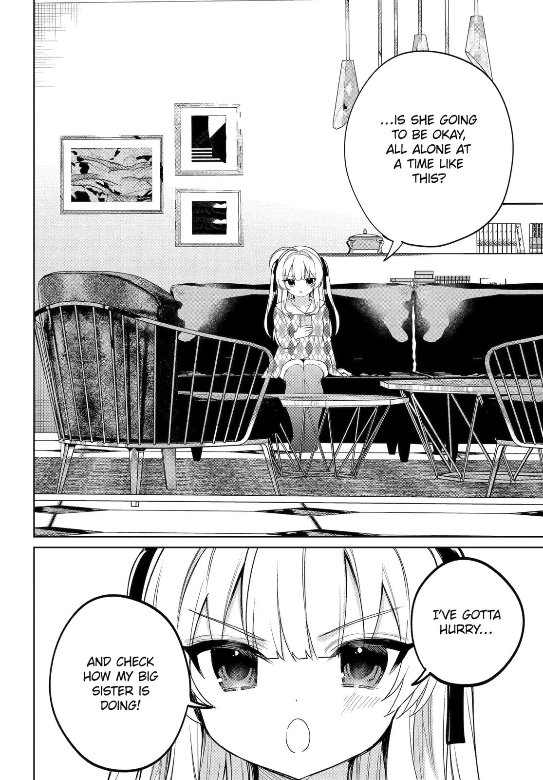 Lockdown Life with the Class Beauty Chapter 12.2 page 12 - 