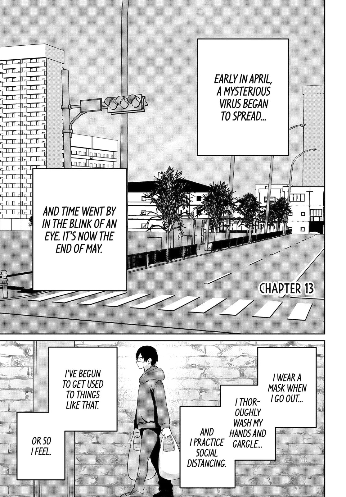 Lockdown Life with the Class Beauty Chapter 13.1 page 1 - 