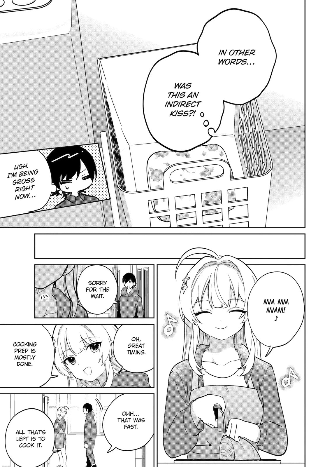 Lockdown Life with the Class Beauty Chapter 13.1 page 9 - 