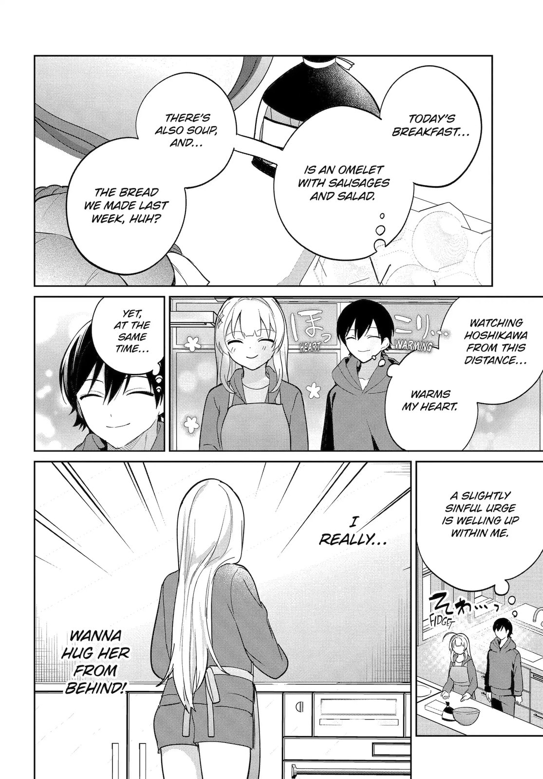 Lockdown Life with the Class Beauty Chapter 13.1 page 10 - 