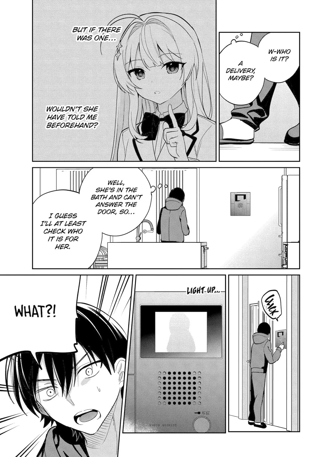 Lockdown Life with the Class Beauty Chapter 13.2 page 16 - 