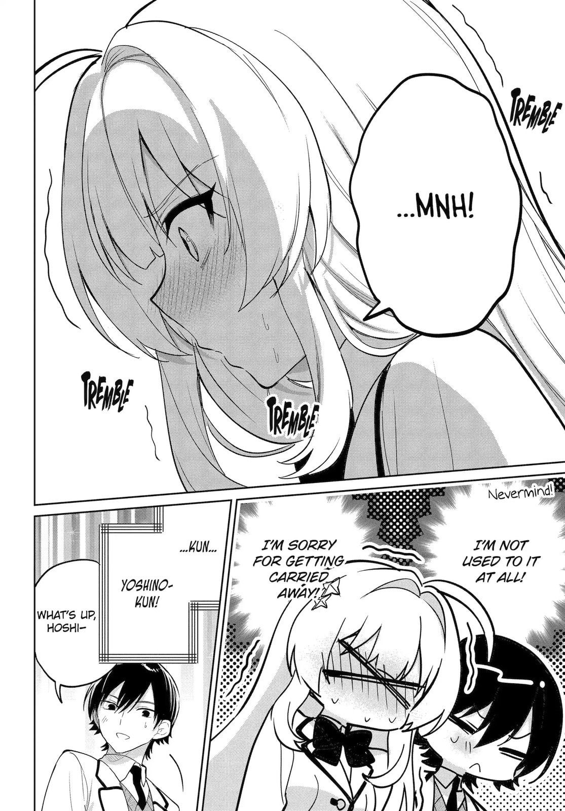 Lockdown Life with the Class Beauty Chapter 13.2 page 3 - 