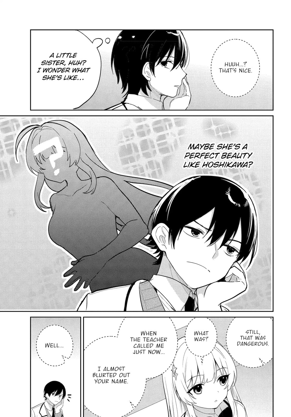 Lockdown Life with the Class Beauty Chapter 13.2 page 6 - 