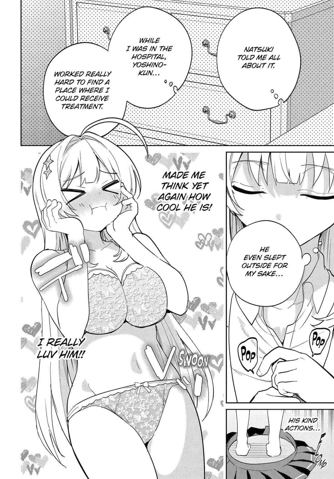 Lockdown Life with the Class Beauty Chapter 13.2 page 9 - 