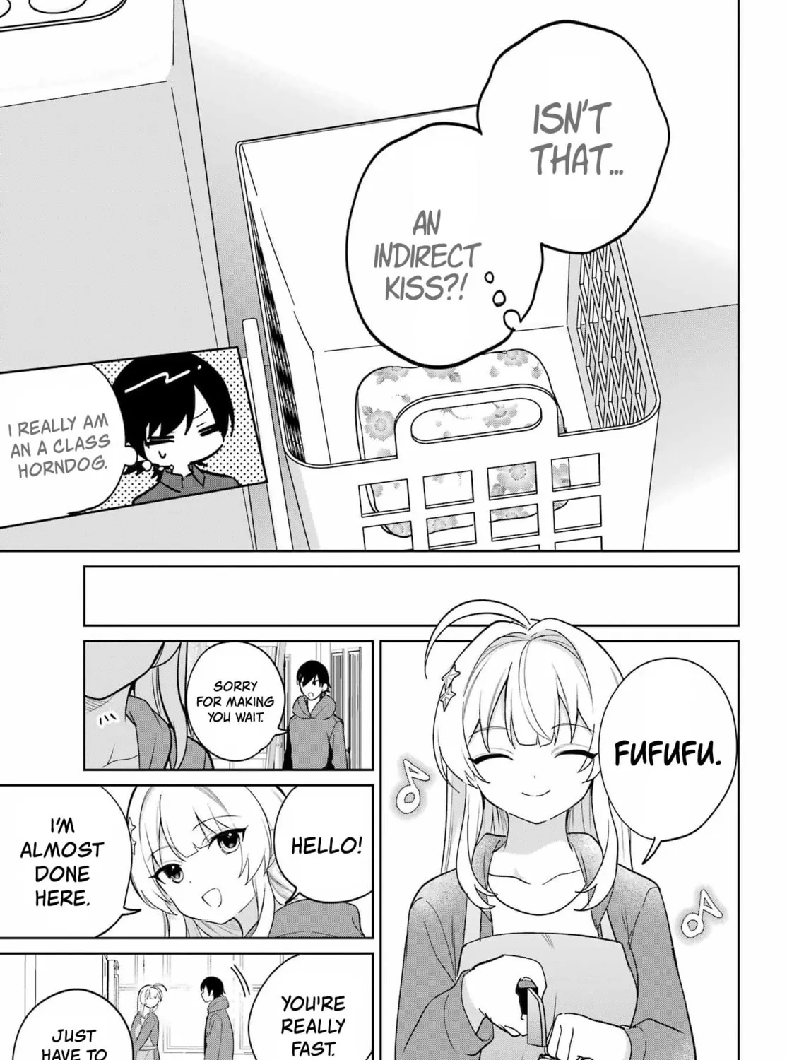 Lockdown Life with the Class Beauty Chapter 13 page 17 - 