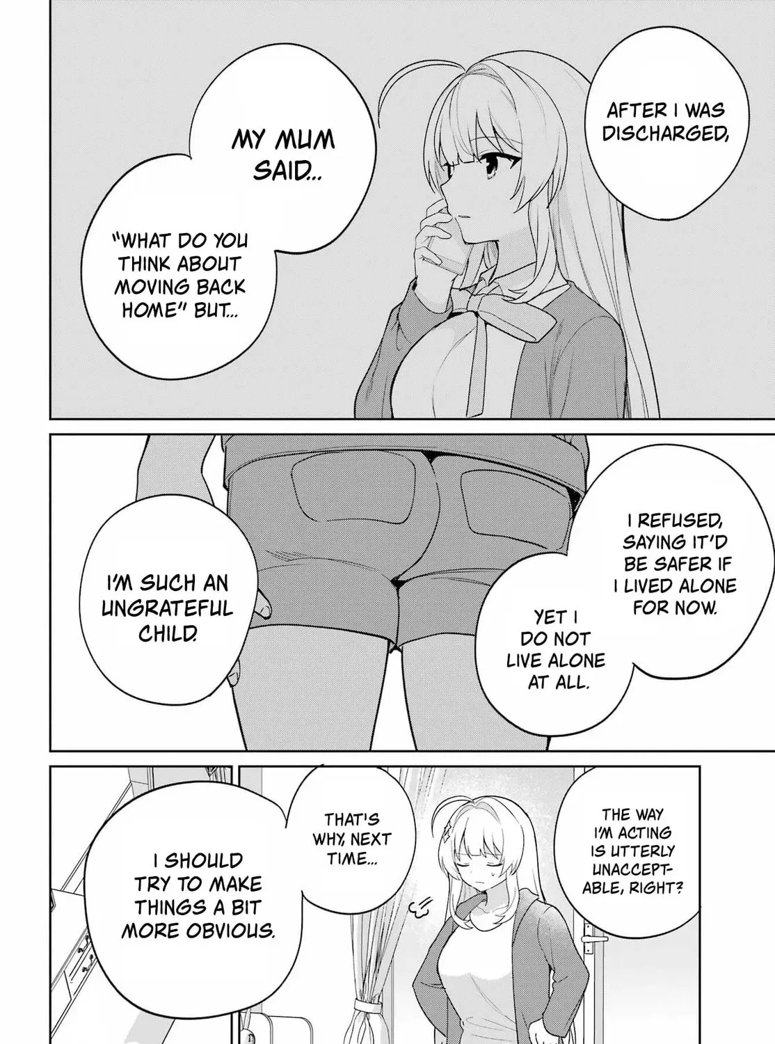 Lockdown Life with the Class Beauty Chapter 13 page 55 - 