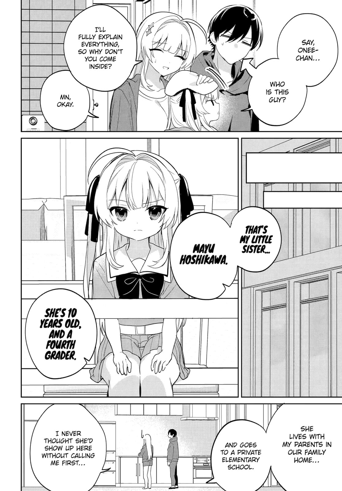 Lockdown Life with the Class Beauty Chapter 14.1 page 12 - 