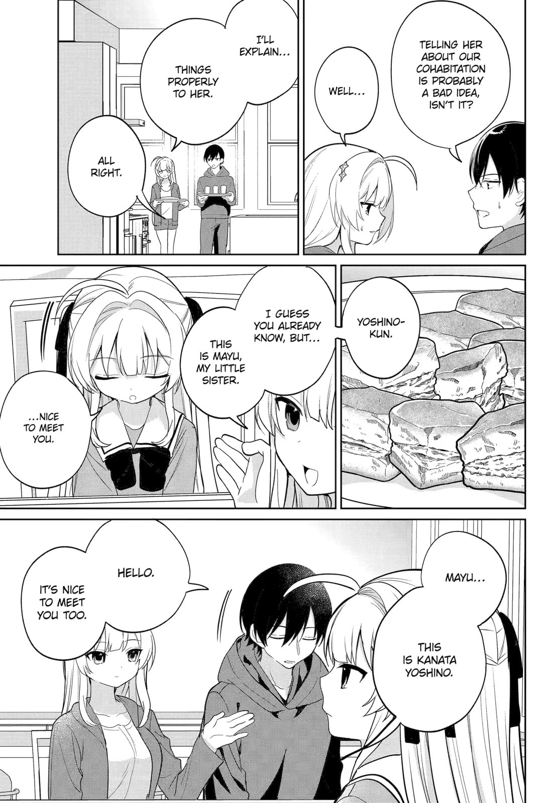 Lockdown Life with the Class Beauty Chapter 14.1 page 13 - 