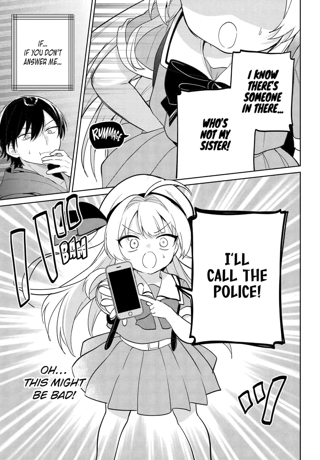 Lockdown Life with the Class Beauty Chapter 14.1 page 5 - 