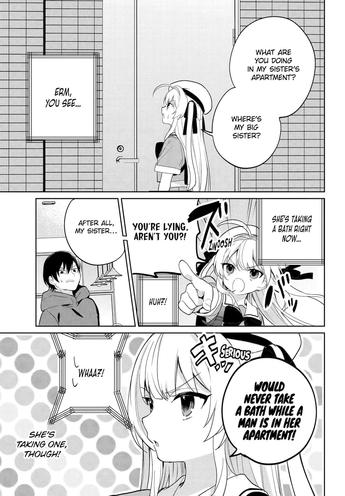 Lockdown Life with the Class Beauty Chapter 14.1 page 7 - 