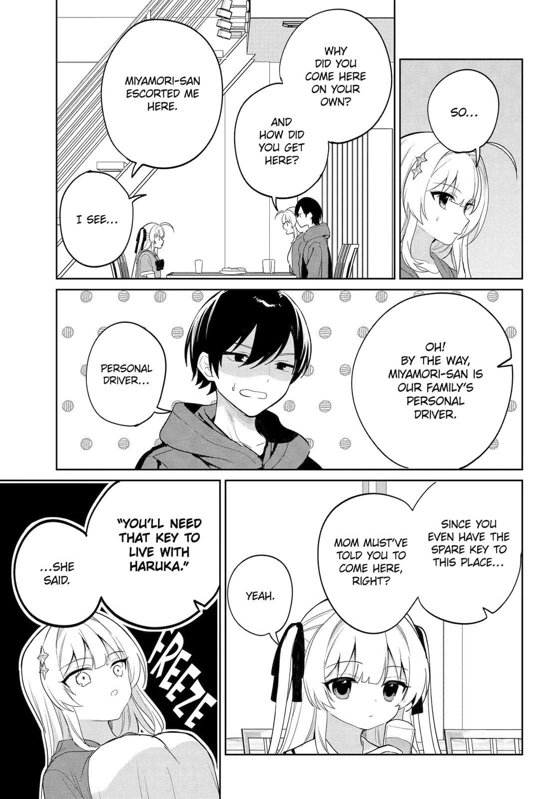 Lockdown Life with the Class Beauty Chapter 14.2 page 3 - 