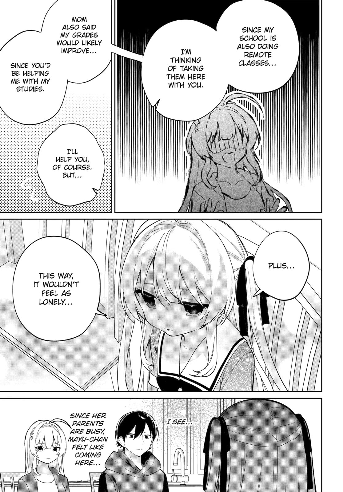 Lockdown Life with the Class Beauty Chapter 14.2 page 5 - 