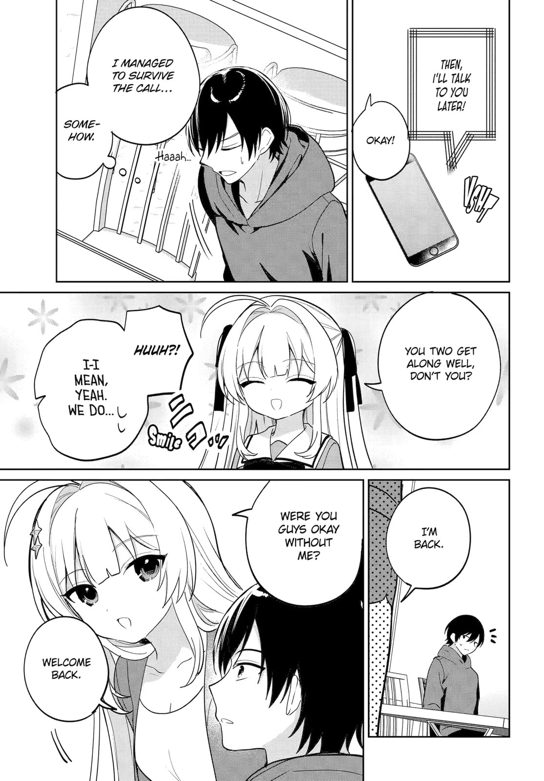 Lockdown Life with the Class Beauty Chapter 15.1 page 11 - 