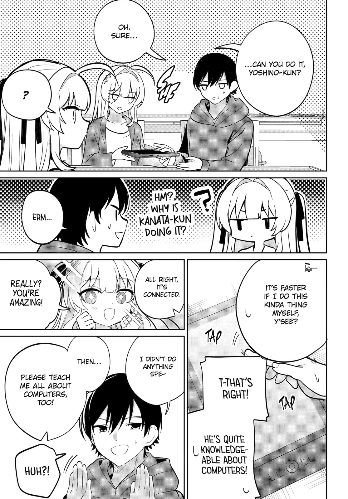 Lockdown Life with the Class Beauty Chapter 15.1 page 15 - 