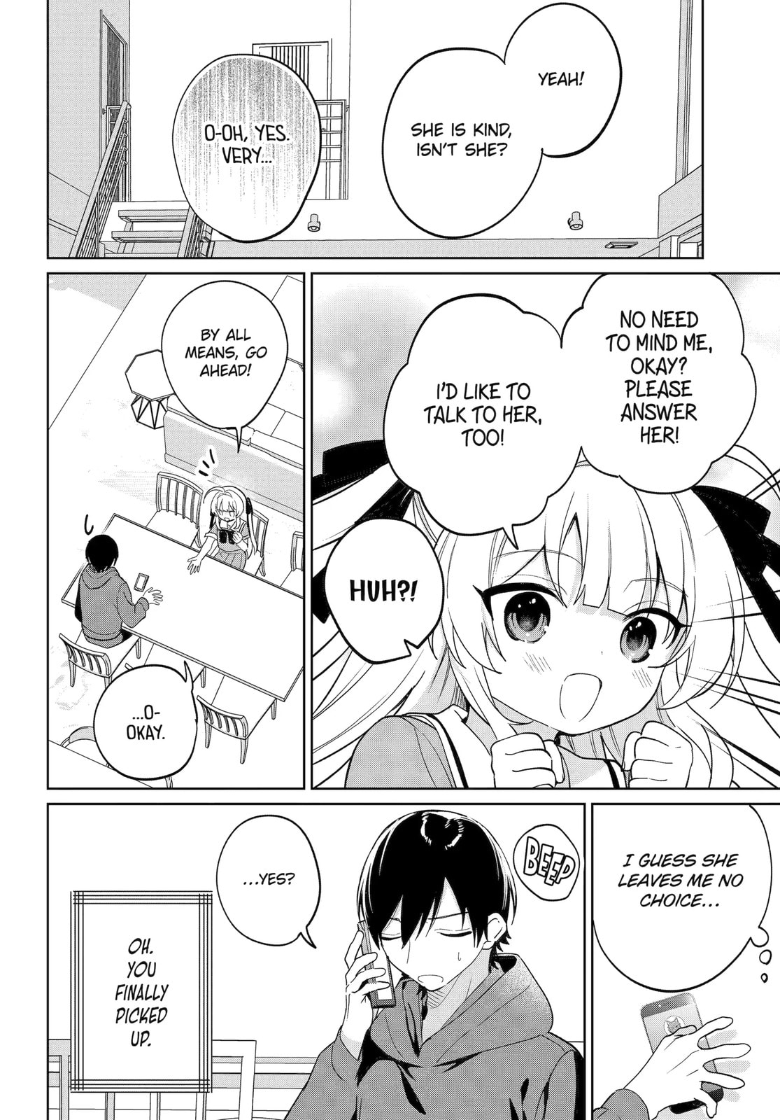 Lockdown Life with the Class Beauty Chapter 15.1 page 6 - 