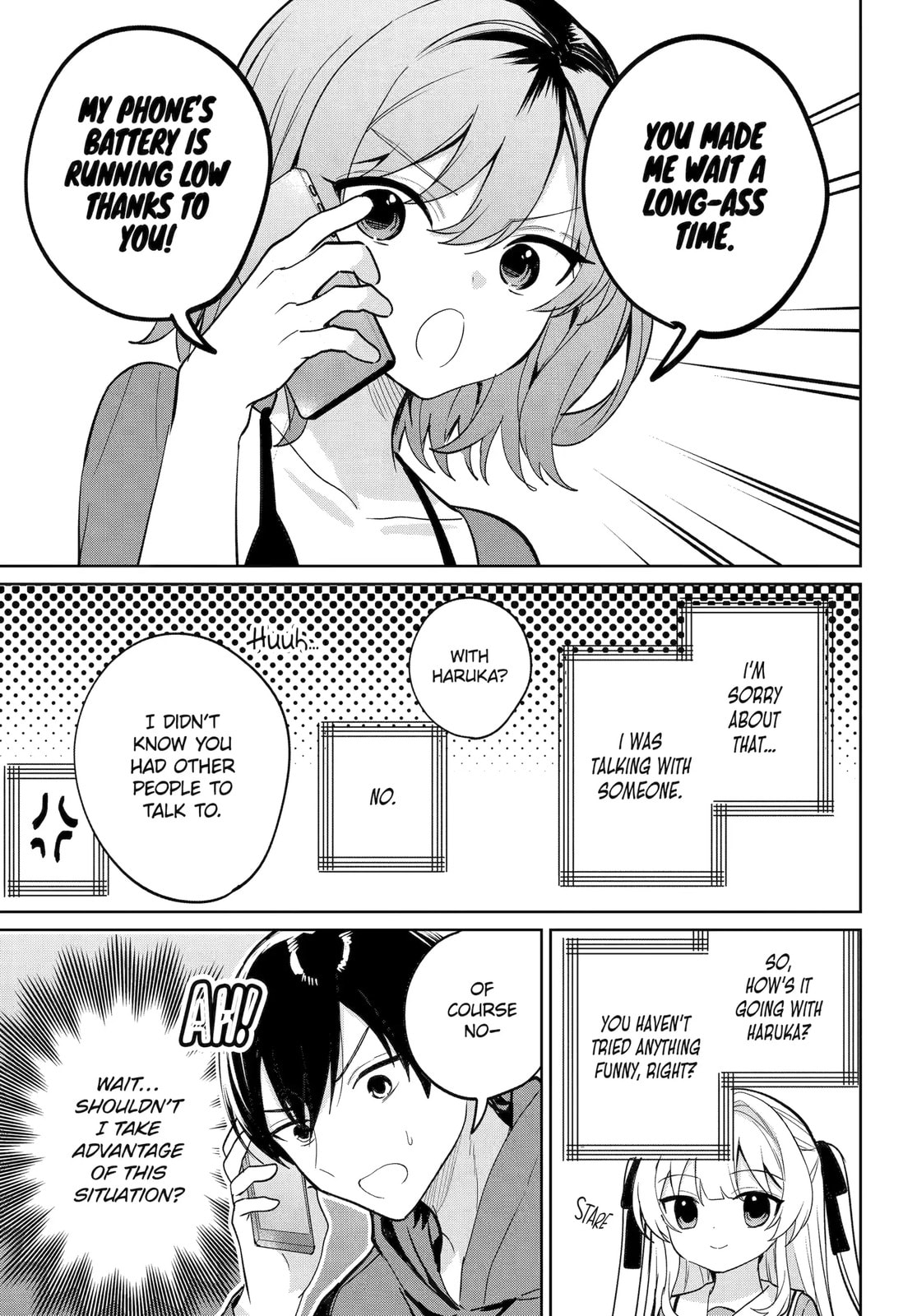 Lockdown Life with the Class Beauty Chapter 15.1 page 7 - 
