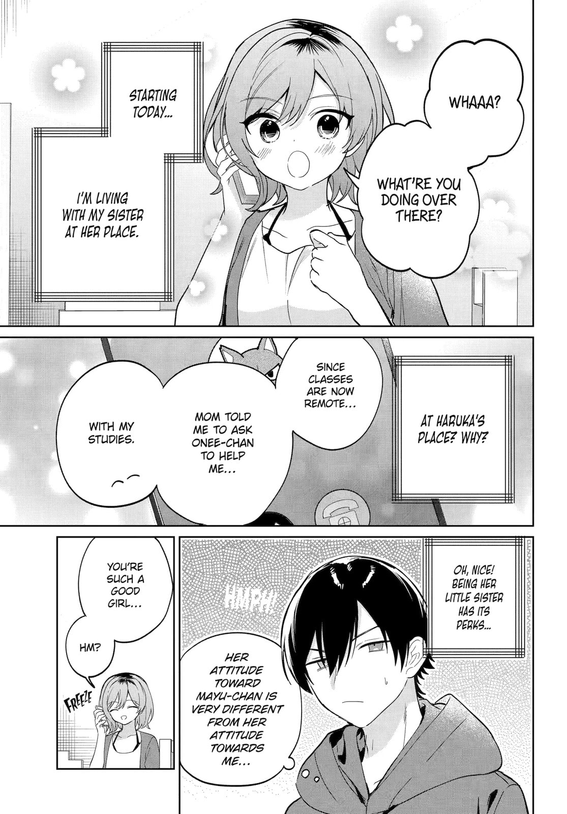 Lockdown Life with the Class Beauty Chapter 15.1 page 9 - 