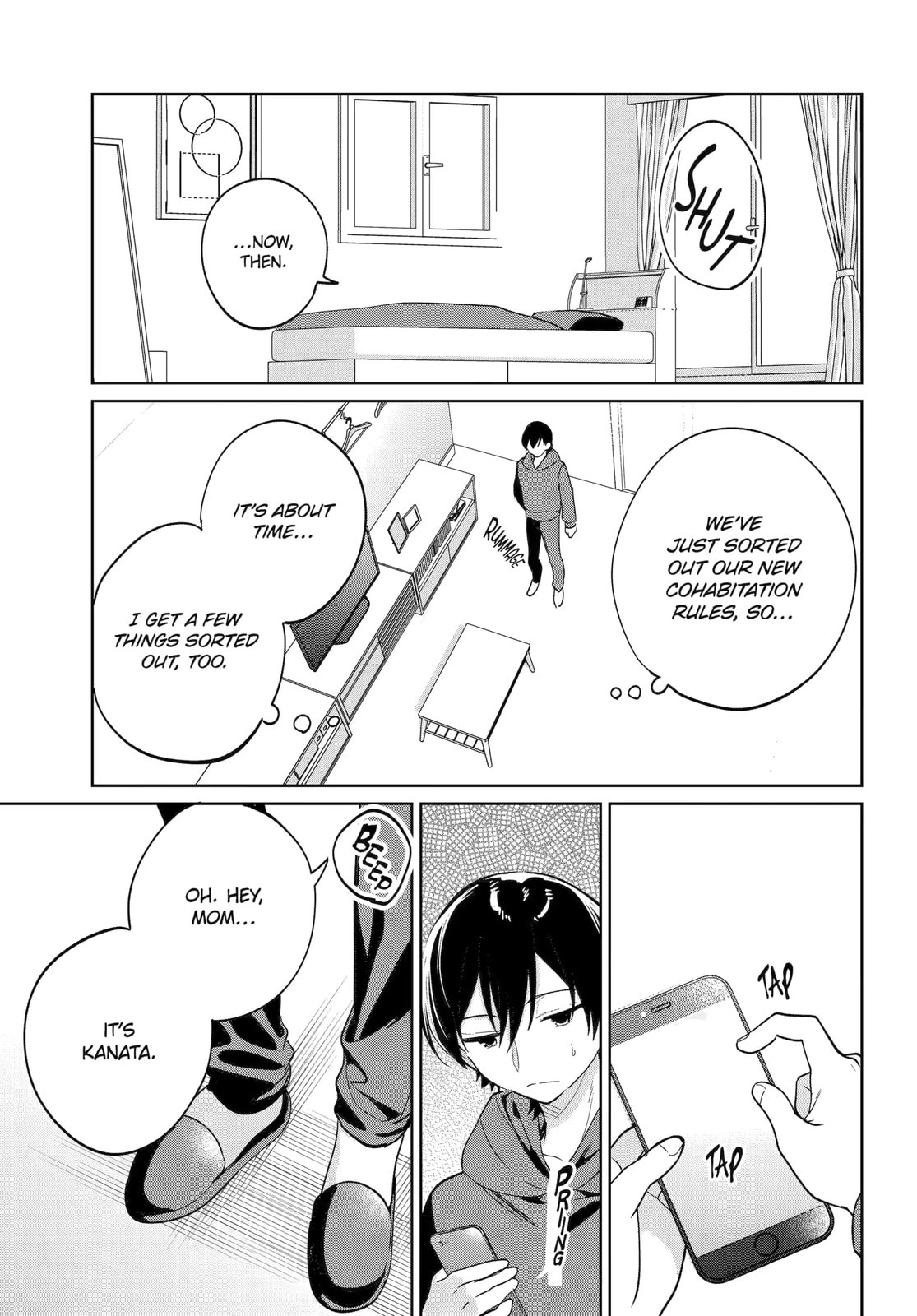 Lockdown Life with the Class Beauty Chapter 15.2 page 1 - 