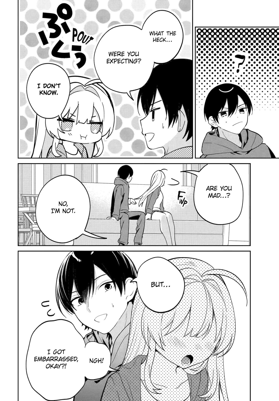 Lockdown Life with the Class Beauty Chapter 15.2 page 14 - 