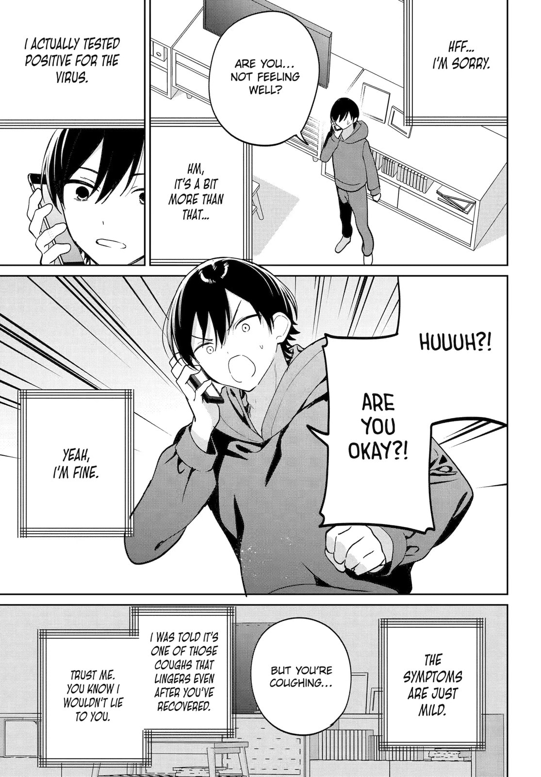 Lockdown Life with the Class Beauty Chapter 15.2 page 3 - 