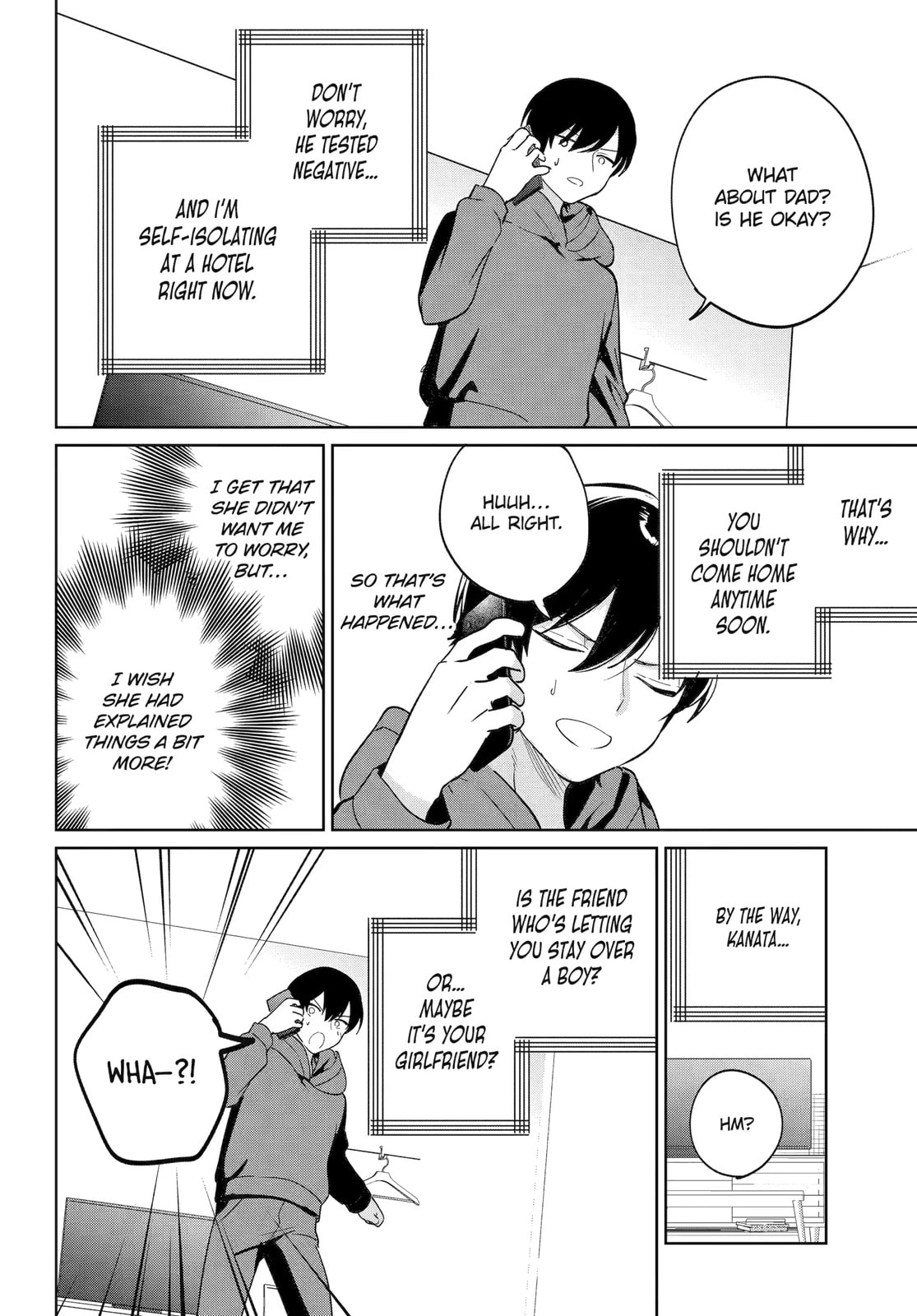 Lockdown Life with the Class Beauty Chapter 15.2 page 4 - 